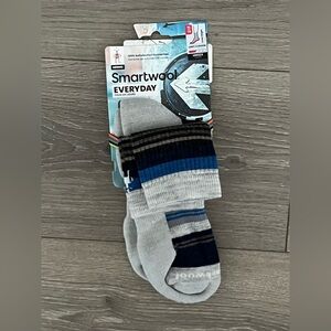 NWT Smartwool Everyday Unisex Crew Size XL in Light Gray